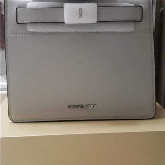 md messenger vegan faux leather in grey - Picture 2 of 5